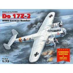 ICM 72304 - 1/72 DO 17Z-2 German Bomber 1939-1945, WWII, scale model kit