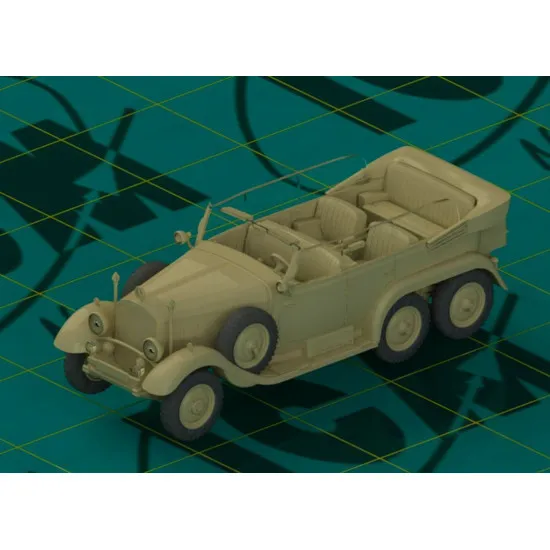 ICM 72471 - 1/72 G4 (1935 Production) German Staff Car, WWII 1939-1945