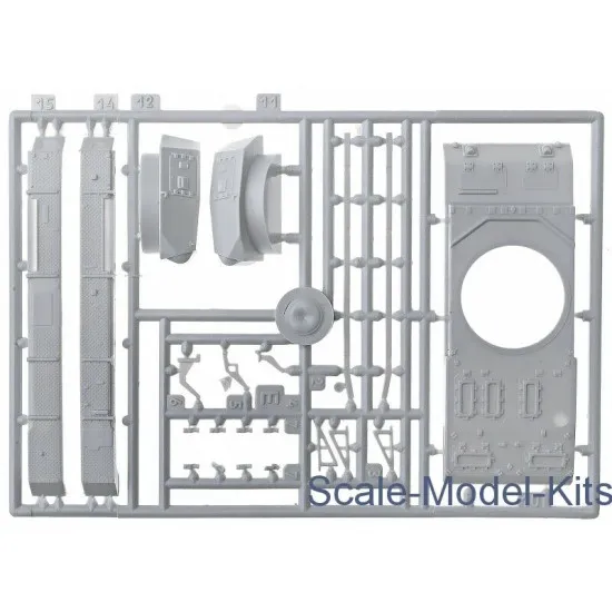 Unimodel 272 - 1/72 German tank Pz.Kpfw III Ausf. L Scale Plastic WW II UM 272