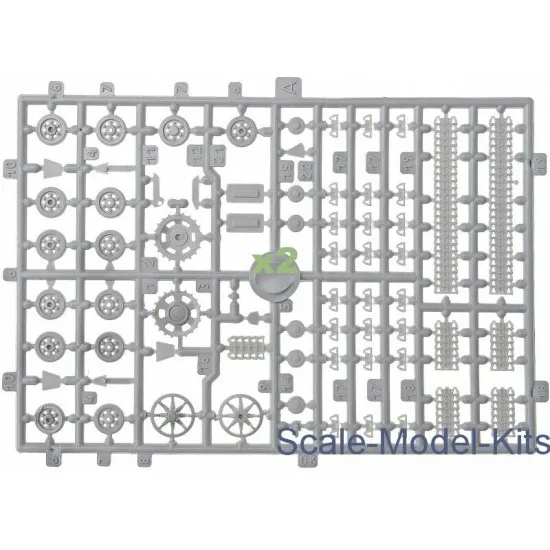 Unimodel 278 - 1/72 Sturmgeschutz III Ausf.E Scale Plastic Model Kit WWII UM 278