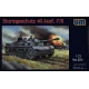 Unimodel 280 - 1/72 German Artillery Sturmgeschutz 40 Ausf F / 8 WW II UM 280