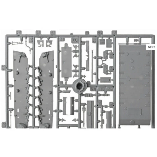 Unimodel 280 - 1/72 German Artillery Sturmgeschutz 40 Ausf F / 8 WW II UM 280