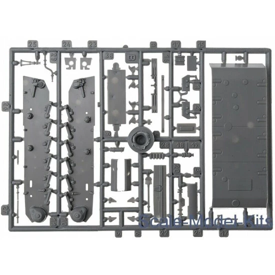 Unimodel 284 - 1/72 Sturm-Infateriegeschutz 33 15-cm Scale Plastic WW II UM 284