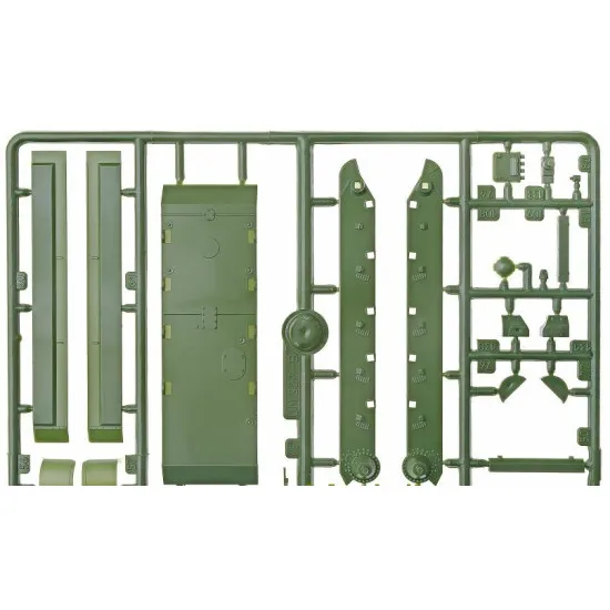 Unimodel 441 - 1/72 T-34 Flame-Throwing Tank with FOG-1 Plastic Model Kit UM 441