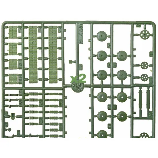 Unimodel 441 - 1/72 T-34 Flame-Throwing Tank with FOG-1 Plastic Model Kit UM 441