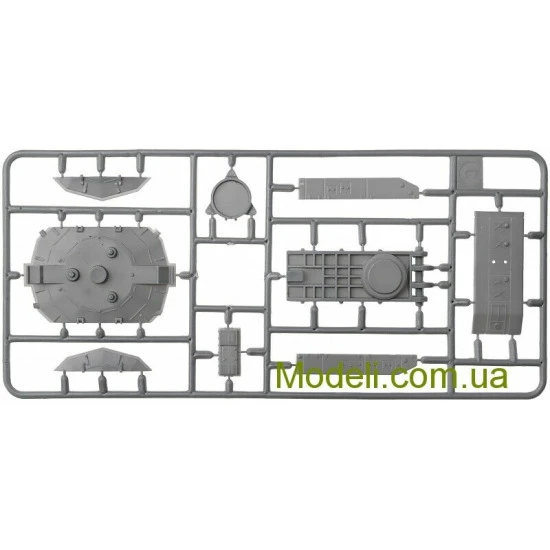 Unimodel 442 - 1/72 T-34 Assault Tank with Turret D-11 Plastic Model Kit UM 442