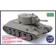 Unimodel 444 - 1/48 Soviet Tank T-34-3 WW II Scale Plastic Model Kit UM 444