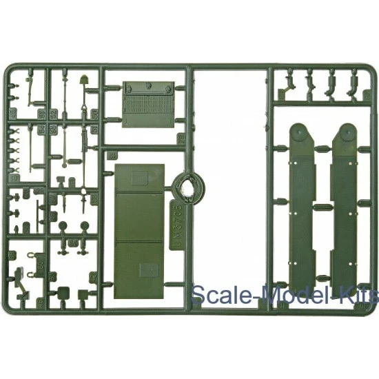 Unimodel 456- 1/72 Soviet Tank Destroyer T-31 WW II Plastic Model Kit UM 456