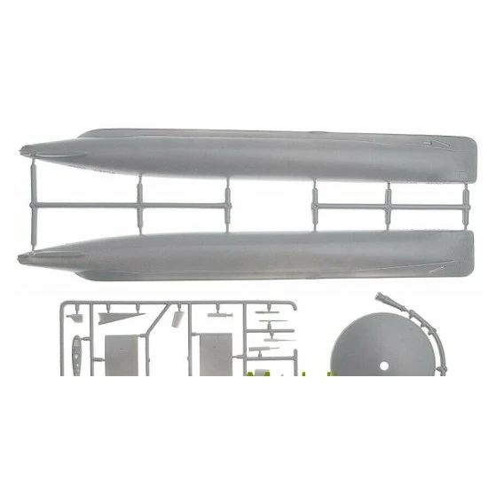 Micro Mir 350-013 - 1/350 U.S. Nuclear-powered Submarine 'skate' Class