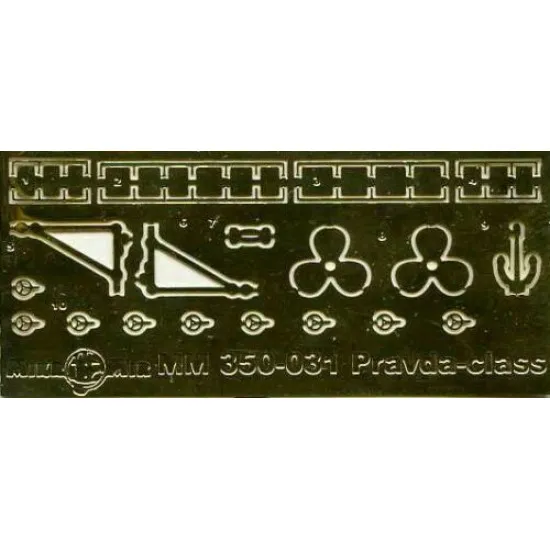 Micro Mir 350-035 - 1/350 Iskra (Spark) soviet Pravda-class submarine model kit