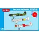 Micro-mir 144-019 - 1/144 Yakovlev UT-2/UT-2M, Soviet aircraft, scale model kit