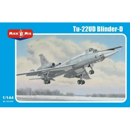 Micro-mir 144-025 - 1/144 Tu-22 UD 'Blinder D' Soviet training bomber (PE) model