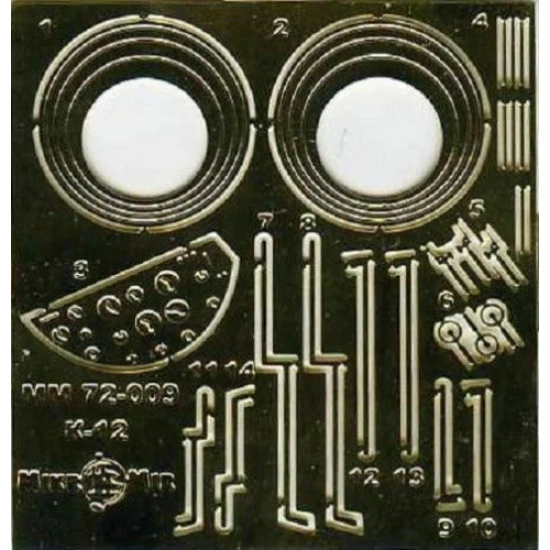 Micro-mir 72-009 - 1/72 Kalinin K-12 Soviet Bomber Aircraft, plastic model kit