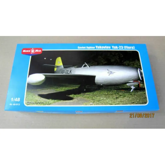 Micro-mir 48-013 - 1/48 Yak-23 (flora) Soviet Fighter Yakovlev, model kit