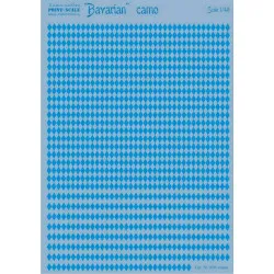 Print Scale 010-camo - 1/48 Bavarian camo, Wet decal Aircraft