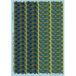 Print Scale 017-camo - 1/48 Lozenge C. German 5 color printed fabric, Wet decal