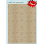 Print Scale 033-camo - 1/72 - 1/48 Plywood Decal Textured drawing Part 3 decal