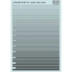 Print Scale 044-camo - Decal Camo Luftwaffe Rlm 74v.1 Strips