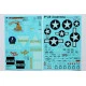 Print Scale 32-010 - 1/32 Decal for Airplane P-38 Lightning Part-2 Aircraft