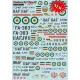 Print Scale 48-114 - 1/48 Decal for Northrop F5 Tiger II Tigers Part 2