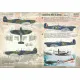 Print Scale 48-123 - 1/48 Decal for Airplane Spitfire Mk V Aces, Part 2 Aircraft