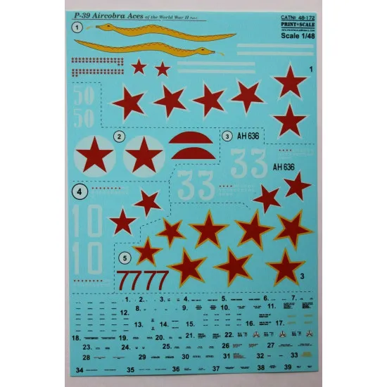 Print Scale 48-173 - 1/48 NEW Boeing B-17 Veni Vidi Vici Aircraft wet decal