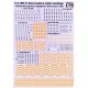 Print Scale 72-001 - 1/72 Us Ww 2 / Korea Bomb & Rocket Markings wet decal