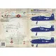Print Scale 72-013 - 1/72 Decal For F 8 F Bearcat Aircraft