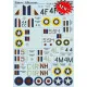 Print Scale 72-243 - 1/72 Fairey Albacore Aircraft Accessories, wet decal