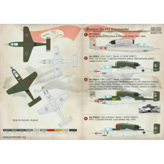 Print Scale 72-248 - 1/72 German Junkers Ju 52, Part 2, Aircraft wet decal