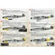 Print Scale 72-249 - 1/72 BF 109G High Altitude Aces Aircraft wet decal