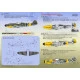 Print Scale 72-254 - 1/72 Messerschmitt Bf.109 F Aces, Aircraft wet decal