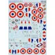 Print Scale 72-257 - 1/72 French Nieuport 10, 11, 16, Aircraft wet decal