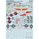 Print Scale 72-261 - 1/72 Airplane F-51 Mustang, Korean War, Part 1, wet decal
