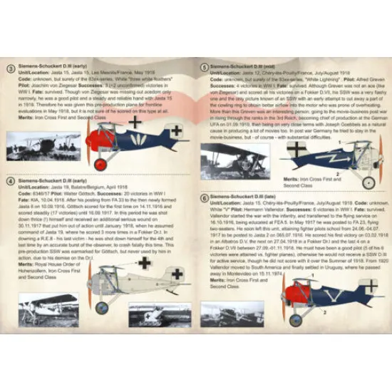 Print Scale 72-264 - 1/72 Siemens-schuckert D.III/D.IV, Aircraft wet decal Print Scale 72-264 - 1/72 Siemens-schuckert D.III/D.IV, Aircraft wet decal