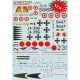 Print Scale 72-270 - 1/72 Lockheed T-33a Shooting Star, Part 3, wet decal