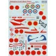 Print Scale 72-274 - 1/72 Nakajima Ki-44 (tojo), Part 1, (Aircraft wet decal)
