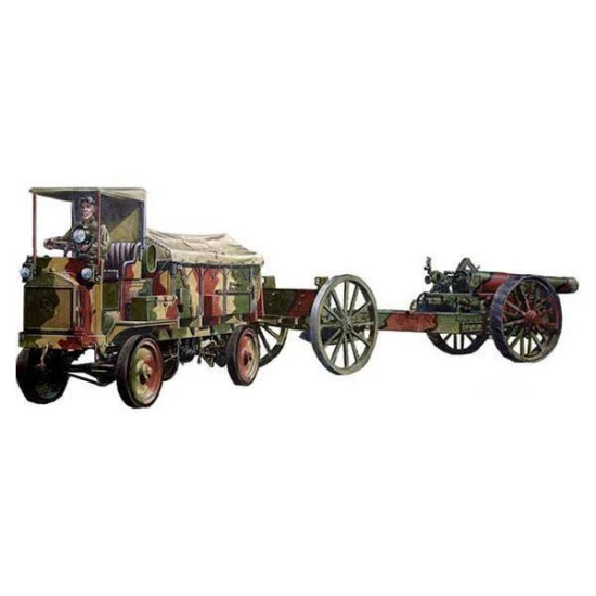 FWD Model B 3 ton BL 8-inch howitzer Mk.VI 1/72 Roden 713