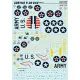 Print Scale 72-322 - 1/72 Bloch MB.151-152, Aircraft wet decal model in scale