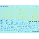 Foxbot 72-013 -1/72 Decals 1/72 C-47 / DC-3 Stencils Accessorie for Military