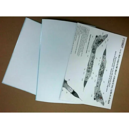 Foxbot FM 72-006 - 1/72 Digital Masks for Sukhoi SU-24M White 41, Ukrainian Air