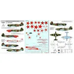 Foxbot 48-003 - 1/48 Decal for Soviet Fighter Yakovlev YAK-1B Scale Accessories