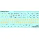 Foxbot 48-011 - 1/48 Decals for Stencils for Curtiss P-40E/M/K 1/48 Scale
