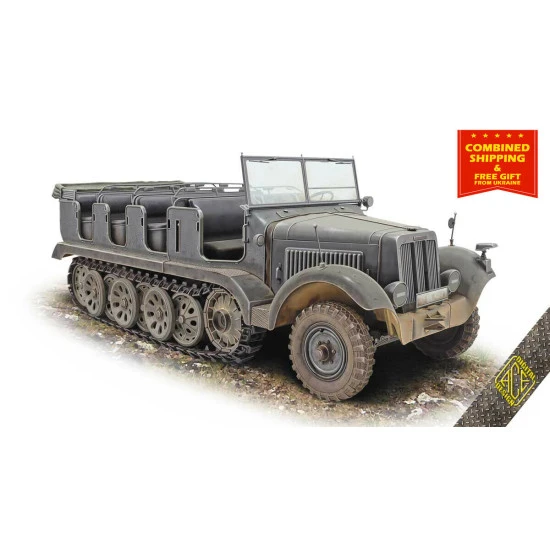 SdKfz.6 Zugkraftwagen 5t Pionier 1/72 ACE 72567