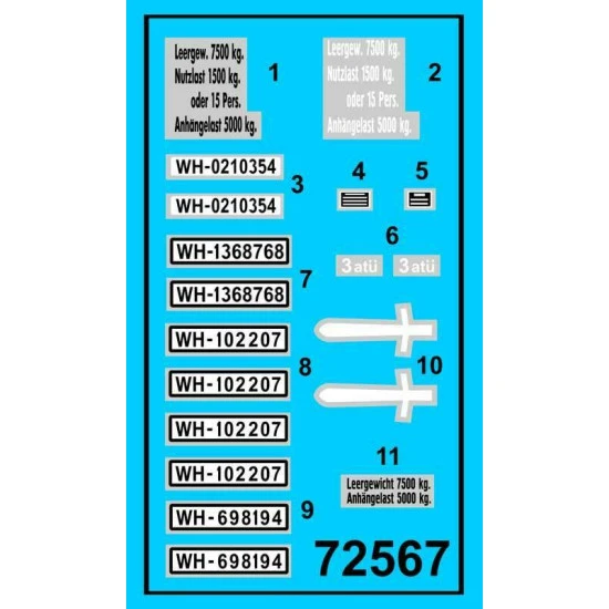 SdKfz.6 Zugkraftwagen 5t Pionier 1/72 ACE 72567