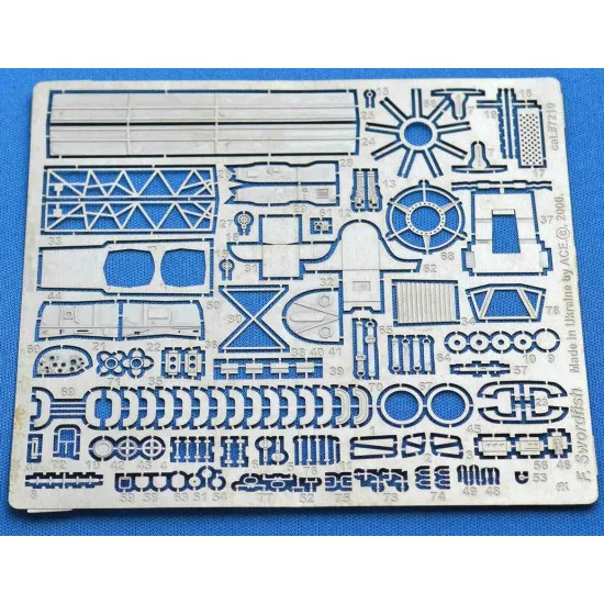 Fairey Swordfish for Frog/NOVO kit with film for the panel desk 1/72 ACE PE7219