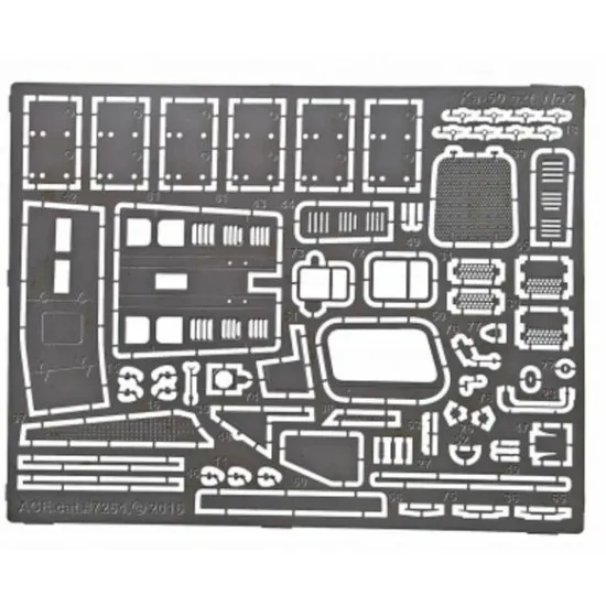 Ka-50 exterior (two frets for Zvezda kit) 1/72 ACE PE7264
