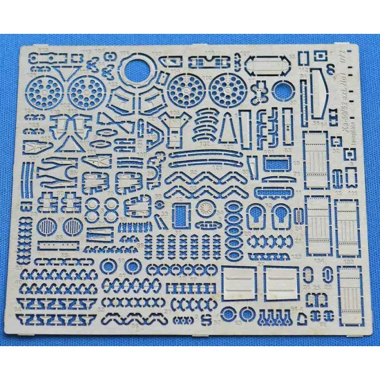 Ka-50 exterior (two frets for Zvezda kit) 1/72 ACE PE7264