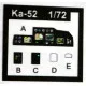 Ka-52 interior (regular fret +prepainted fret + color desk on film + 2 masks for Zvezda kit) 1/72 ACE PE7267