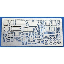 Ka-52 interior (regular fret +prepainted fret + color desk on film + 2 masks for Zvezda kit) 1/72 ACE PE7267